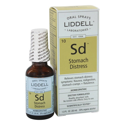 Liddell Laboratories Stomach Distress, Homeopathic Oral Spray, 1 Oz